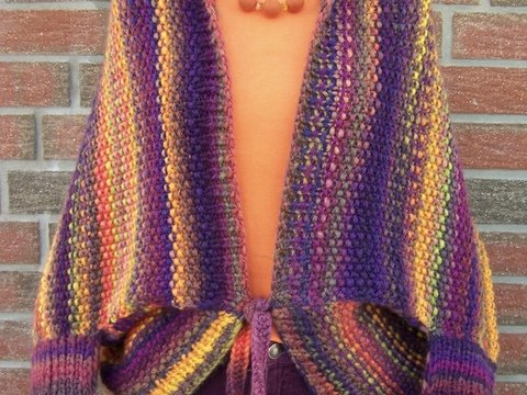 Strickanleitung für Seelenwärmer "Herbstgold"