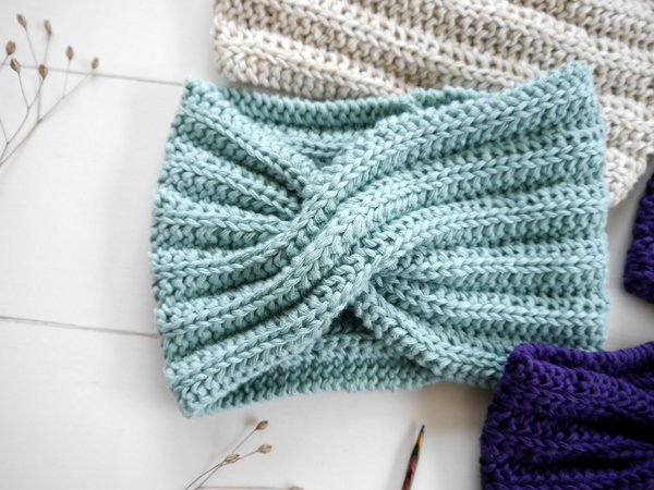 Knitting Pattern - Headband NIA - No.245E