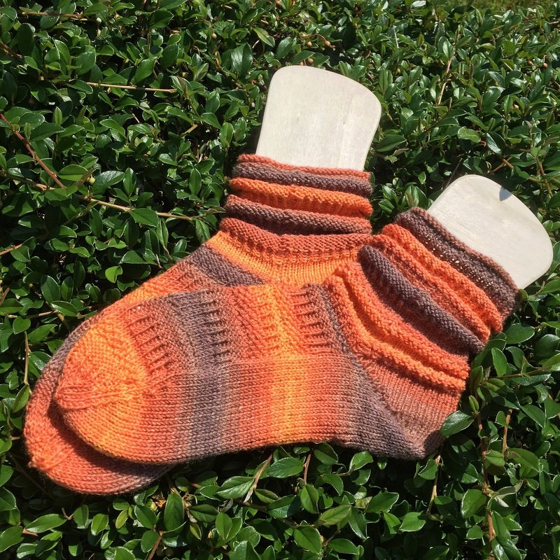 Anleitung Ein bisschen Würfeln - Socken - Bild 2