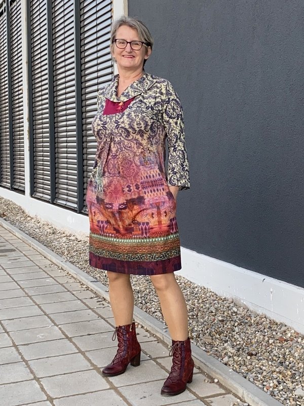 Anleitung Petunia Erweiterung Schalkragen und Kapuze