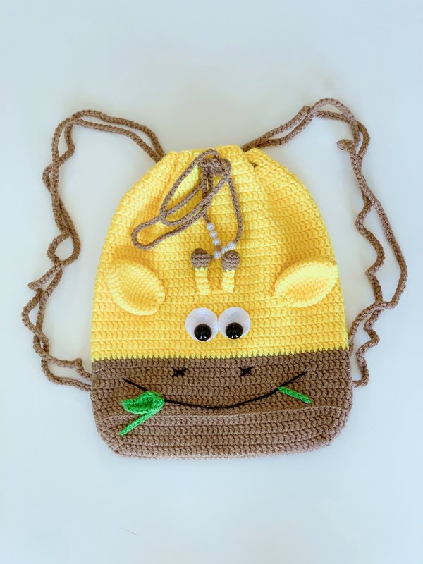 Pattern Giraffe Backpack - Image 2