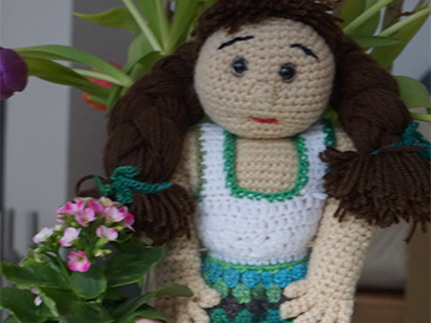 Anleitung Puppe  Elfi häkeln