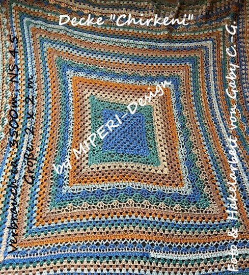 Anleitung Decke „Chirkeni“