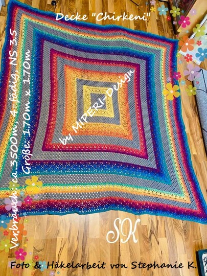 Anleitung Decke „Chirkeni“