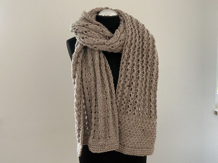 Strickanleitung - Schal "Amesteca"