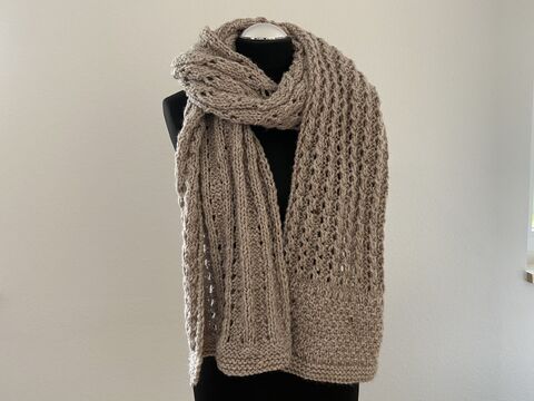 Strickanleitung - Schal "Amesteca"