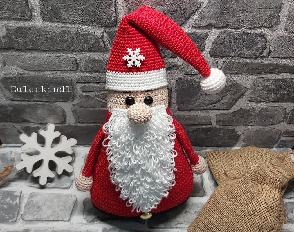 Häkelanleitung Weihnachtsmann "Willi" - Bild 9
