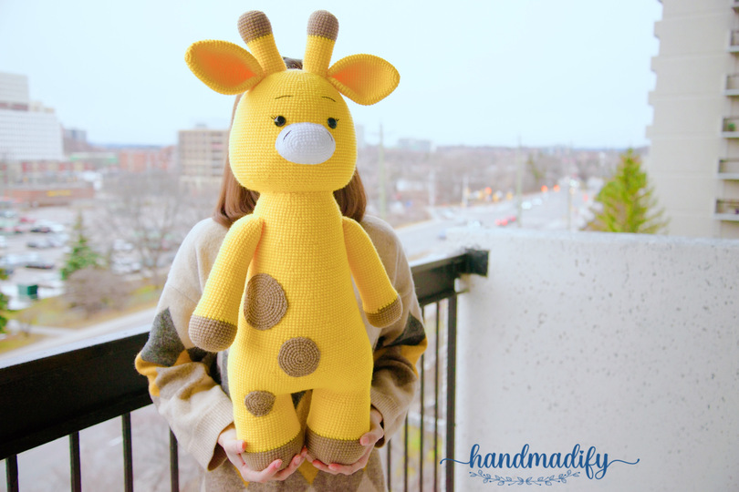 Pattern Giraffe Amigurumi (70cm)