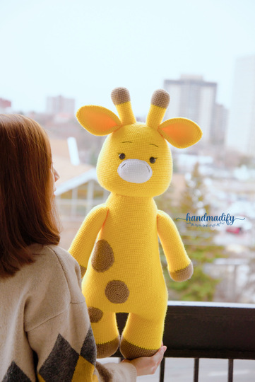 Pattern Giraffe Amigurumi (70cm)