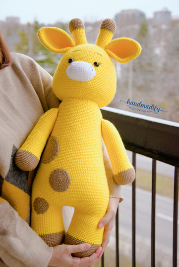 Pattern Giraffe Amigurumi (70cm)
