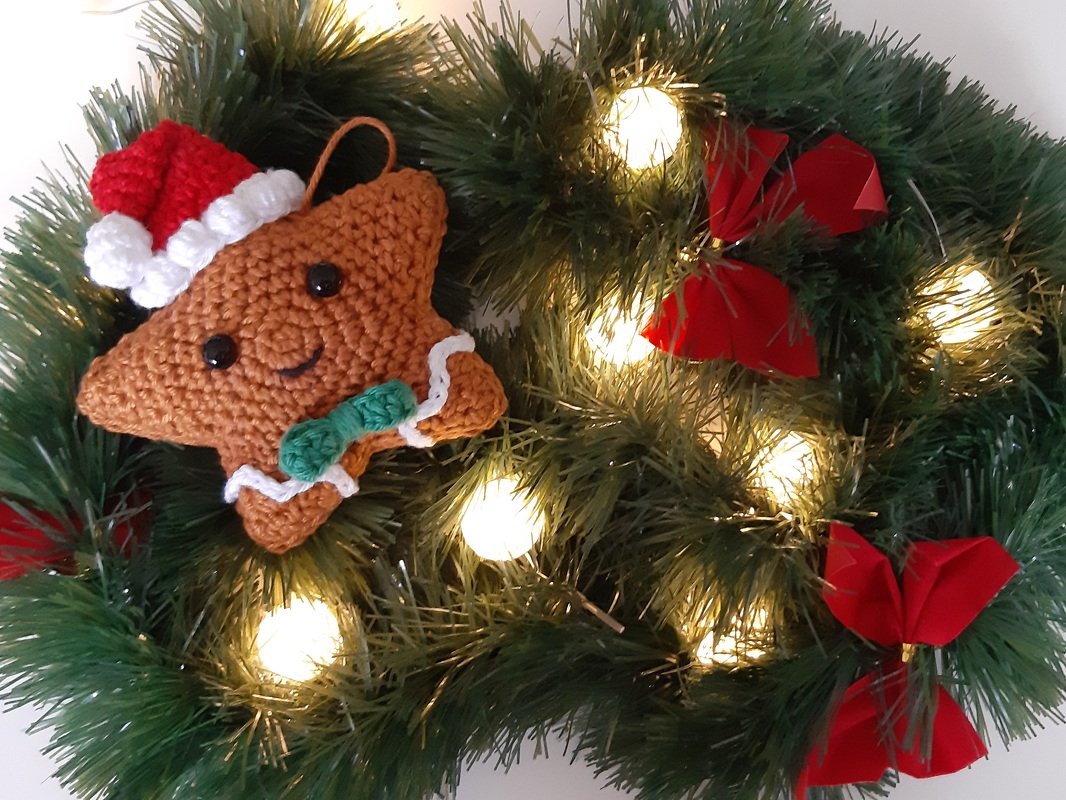 Stern Geschenkanhänger - Häkelanleitung - Bild 2