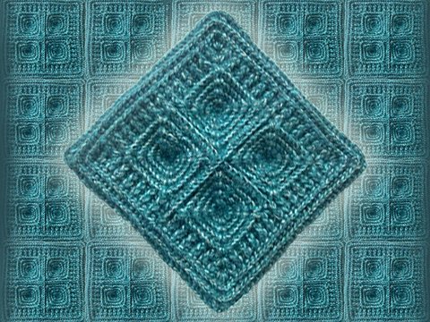 Tolles Grannymuster "QUATRO"