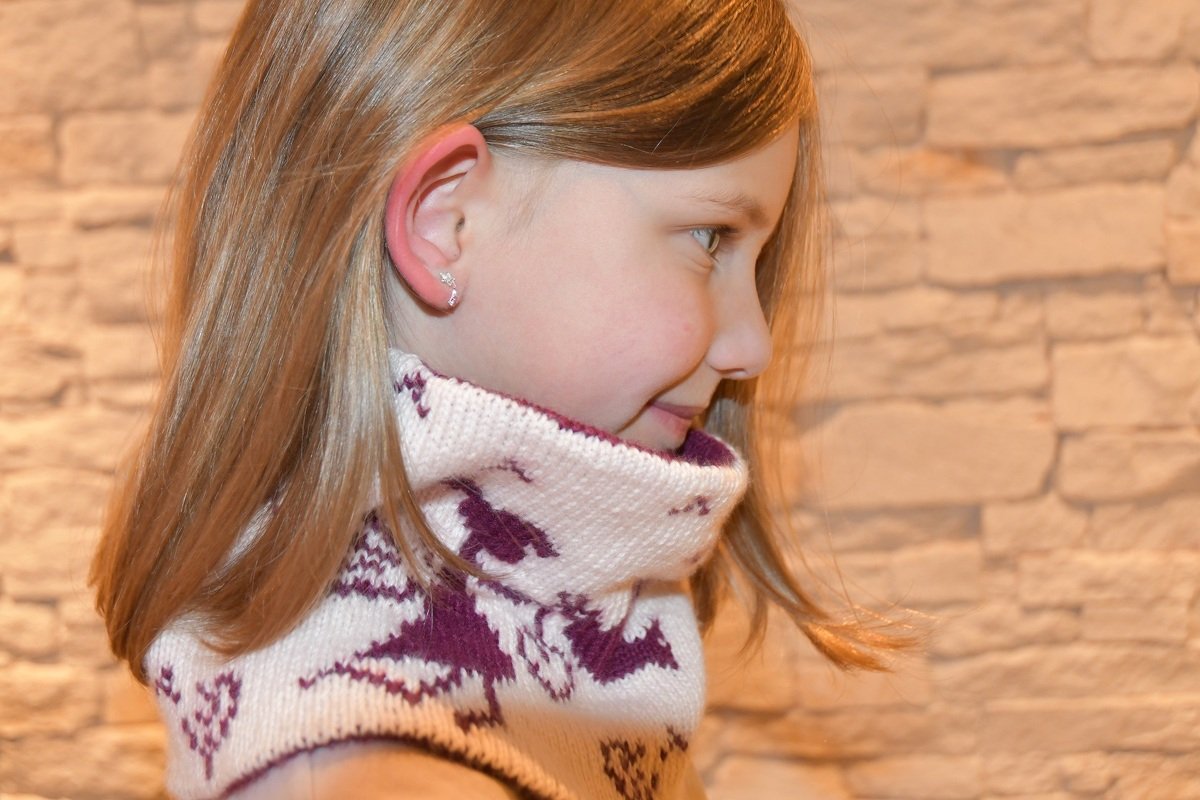 Knitting Pattern Cowl "Magic Meadow" - in double knitting - Image 11