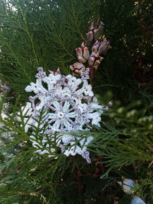 Snowflakes. Crochet pattern - Image 2