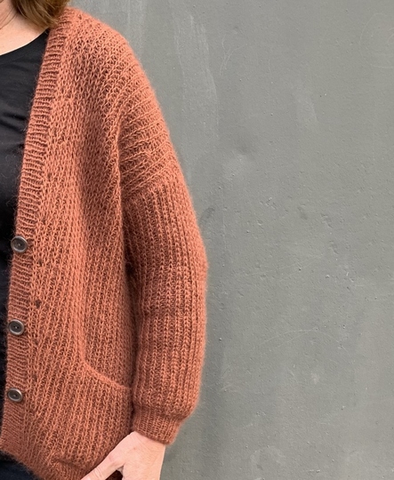 Cardigan Rena Strickanleitung Damen Strickjacke