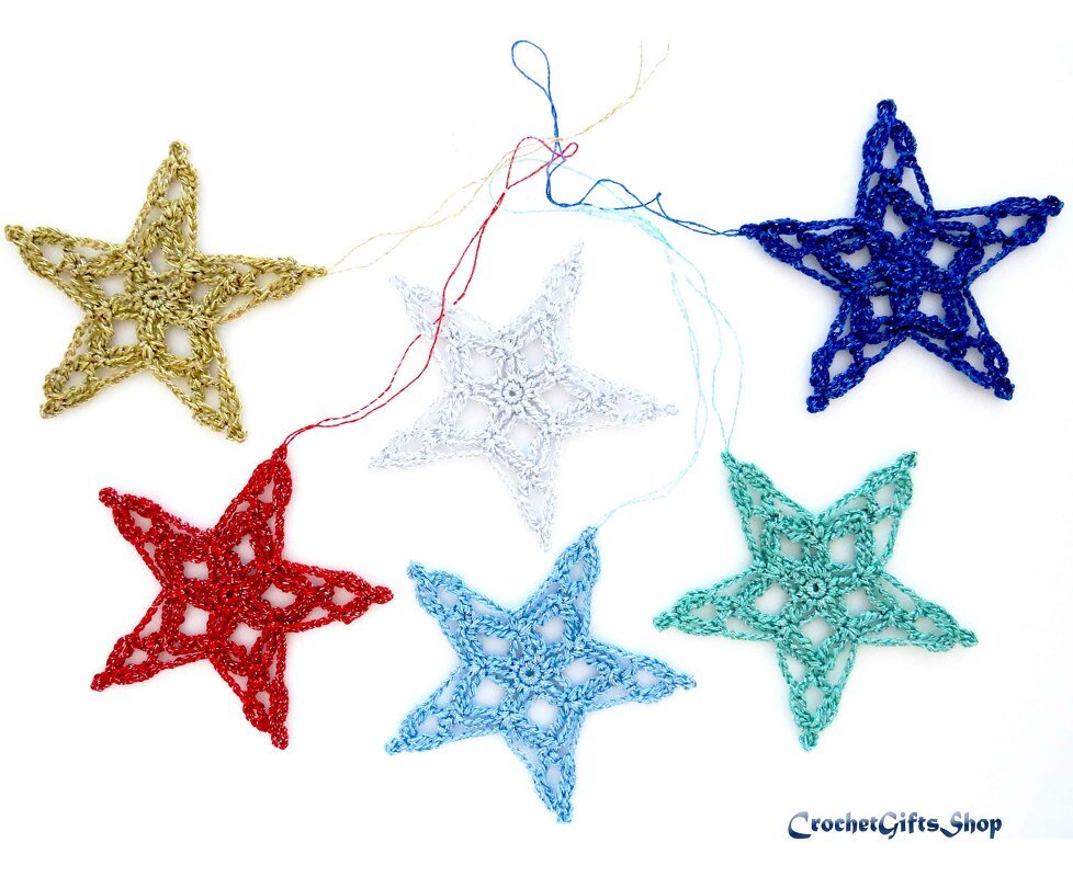 Häkelanleitung Stern 13