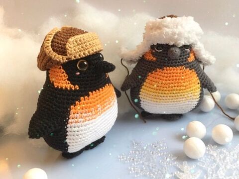 Häkelanleitung für den Pinguin Pepe