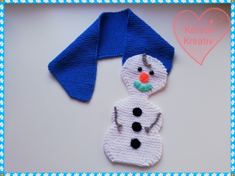 Strickanleitung  Baby und Kinderschal von 0 Monaten - 2 Jahren