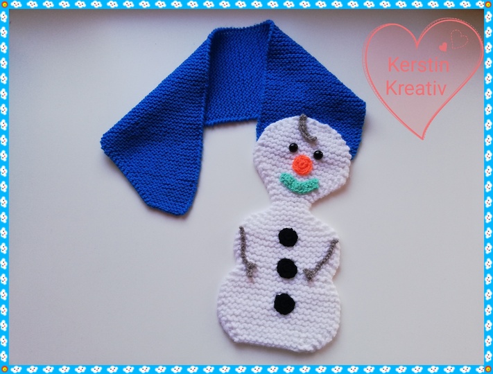 Strickanleitung  Baby und Kinderschal von 0 Monaten - 2 Jahren