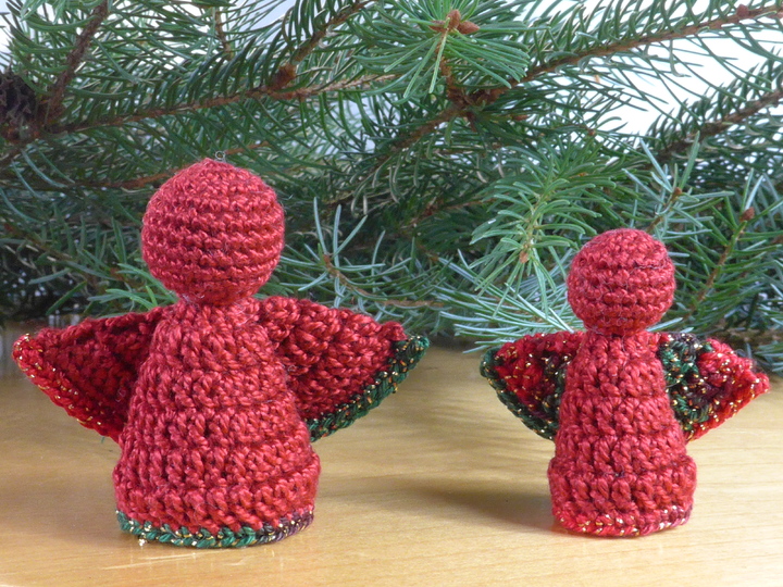 Anleitung Gehäkelter Weihnachtsengel