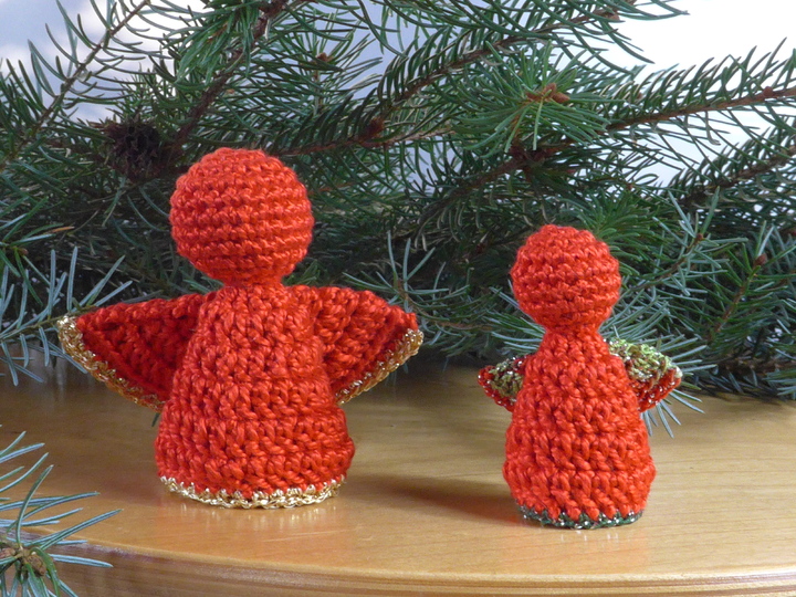 Anleitung Gehäkelter Weihnachtsengel