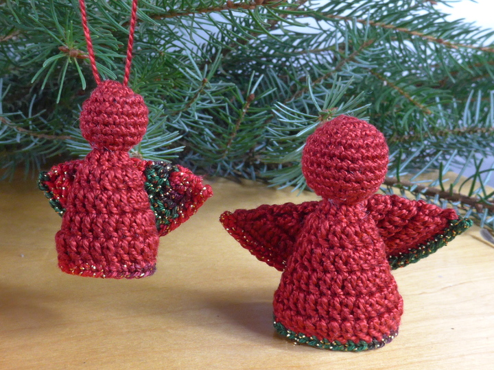 Anleitung Gehäkelter Weihnachtsengel