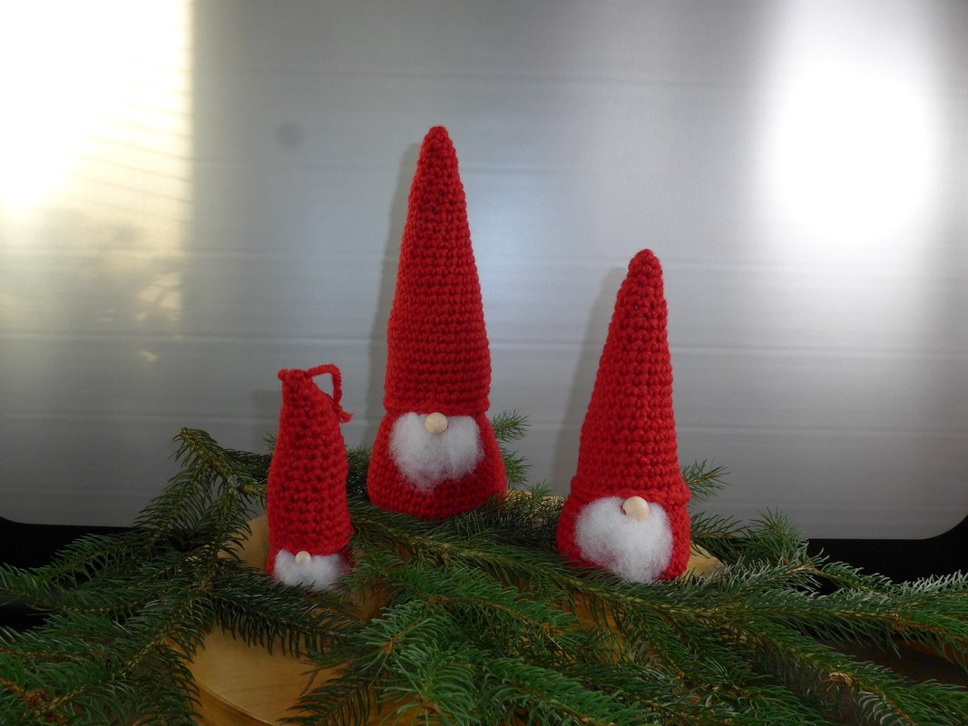 Anleitung Julenisser - Gehäkelte Weihnachtswichtel