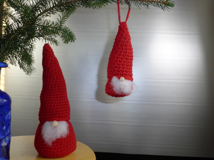 Anleitung Julenisser - Gehäkelte Weihnachtswichtel