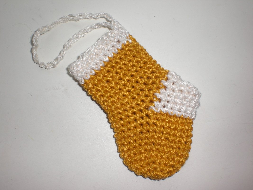 Häkelanleitung Weihnachtssocke - Bild 5