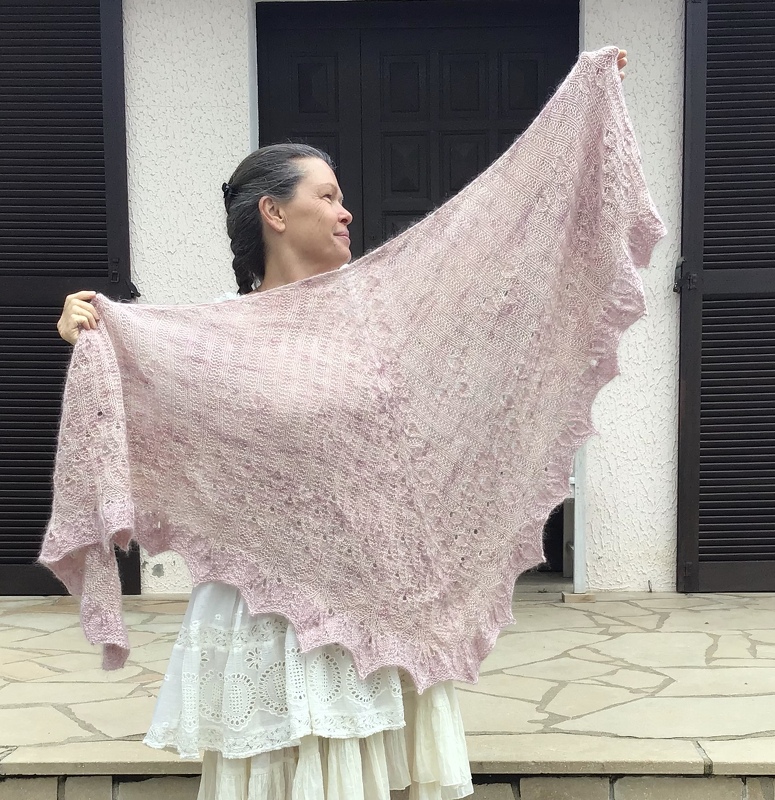 Anleitung Floris Tuch