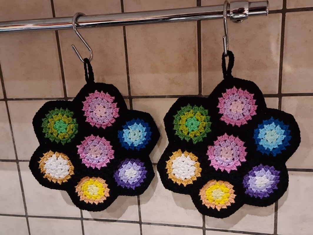 Anleitung Topflappen aus Granny Squares - Bild 2