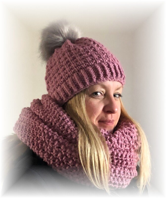 Anleitung für eine Mütze mit Fellbommel