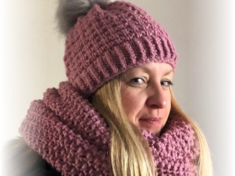 Anleitung für eine Mütze mit Fellbommel