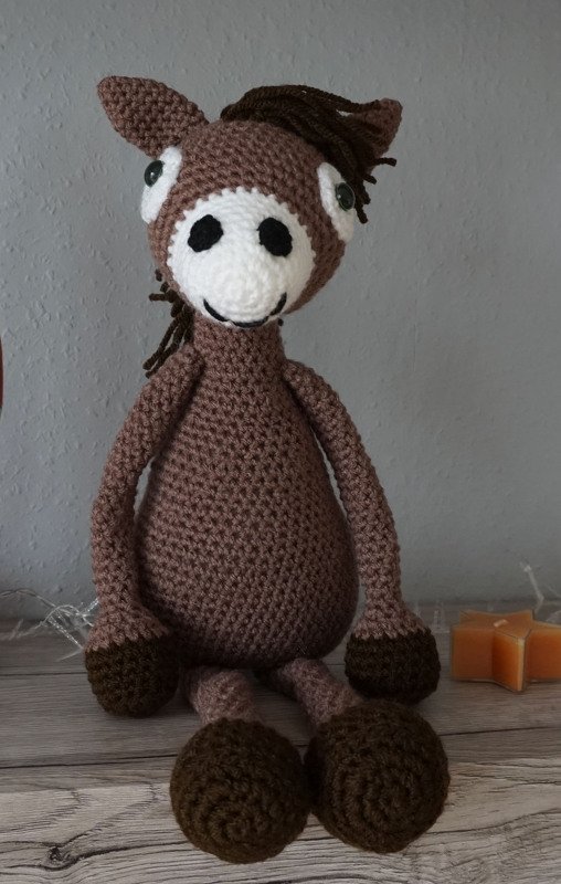 Crochet Pattern Long Legged Horse Galoppi! - Image 7