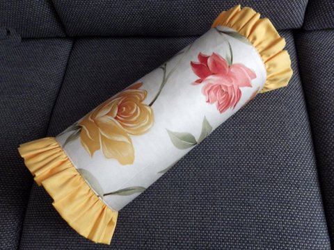 Nähen einer Kissenrolle - Nackenrolle