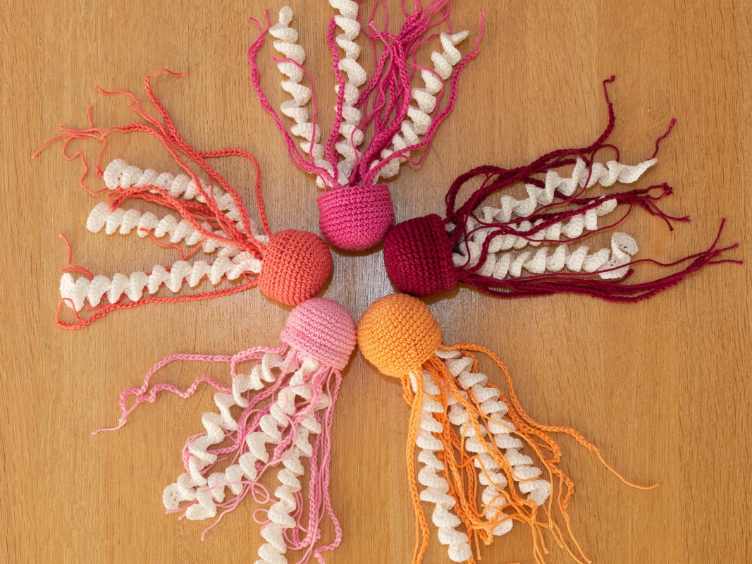 Crochet Pattern for a Amigurumi Jellyfish - Image 2