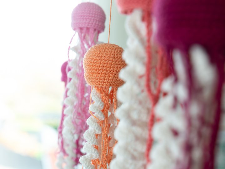 Crochet Pattern for a Amigurumi Jellyfish