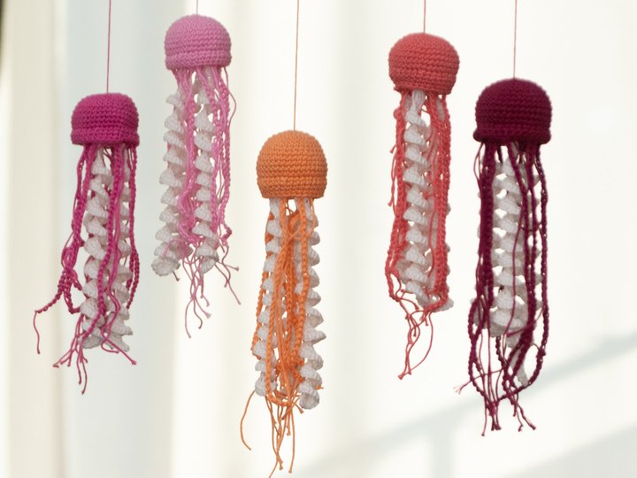 Crochet Pattern for a Amigurumi Jellyfish
