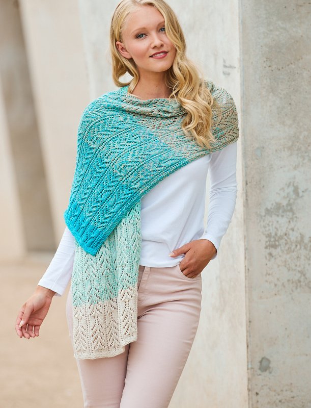 Stola Estela Stricken, Woolly Hugs BOBBEL - Bild 3