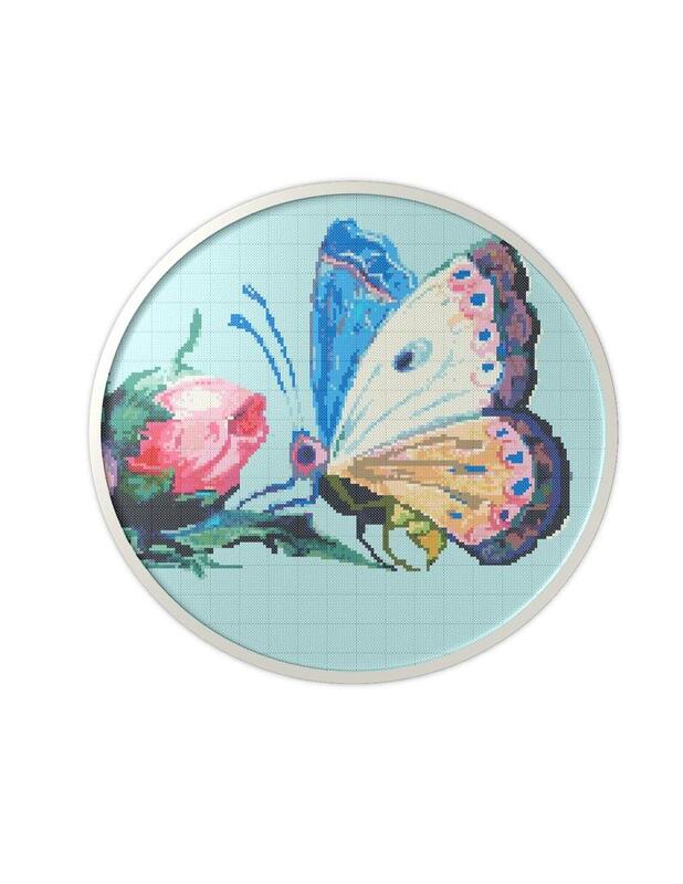 Butterfly Cross Stitch Pattern
