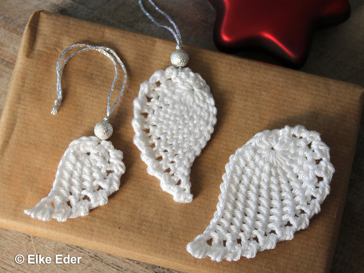 4 Motifs in Economy Set (Christmas 2) - Stars, Wings, Bells, Garland