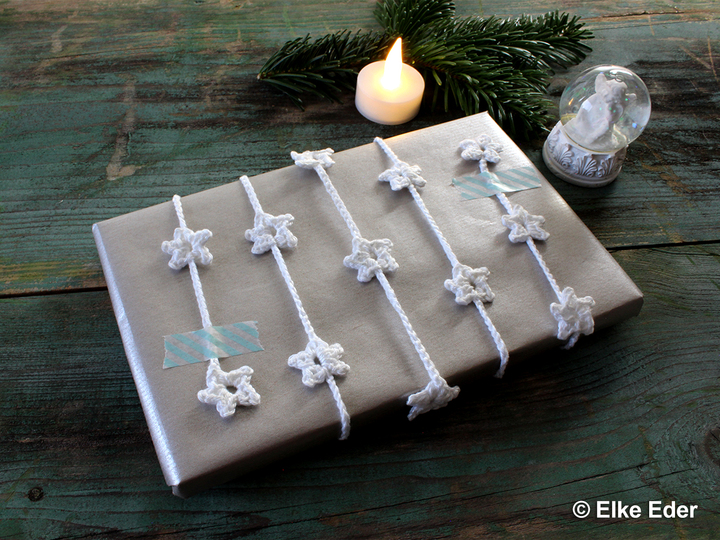 4 Motifs in Economy Set (Christmas 2) - Stars, Wings, Bells, Garland