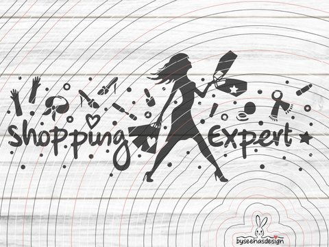 Shopping Expert Plotterdatei SVG DXF