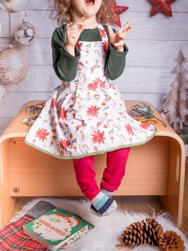 Anleitung Backschürze Keksfreunde