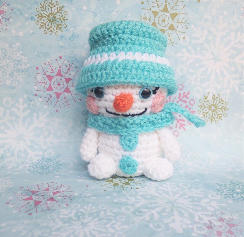 Snowy the Snowman - Crochet Amigurumi Pattern - Image 3