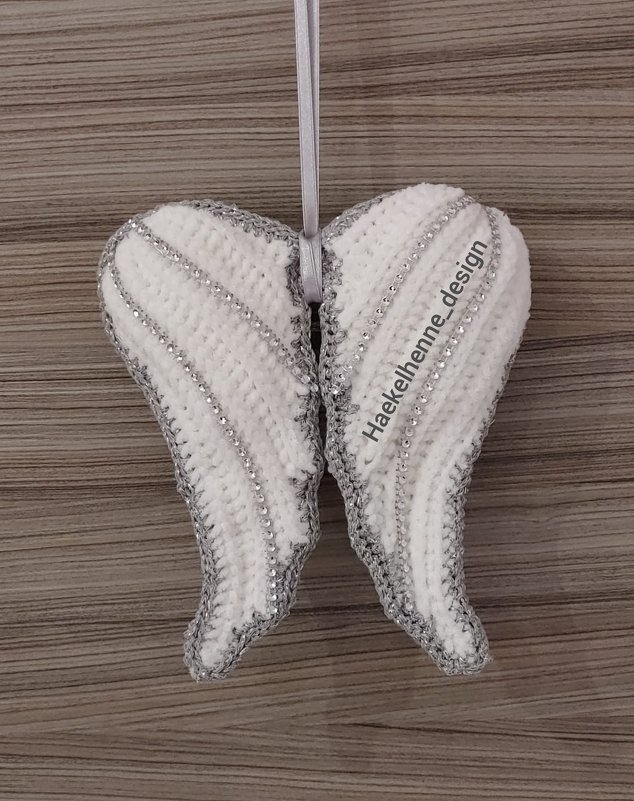 Häkelanleitung Engelsflügel XL