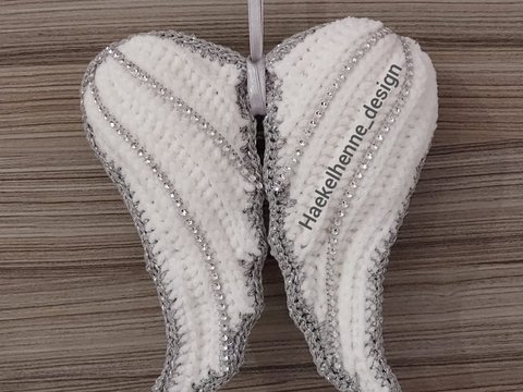 Häkelanleitung Engelsflügel XL