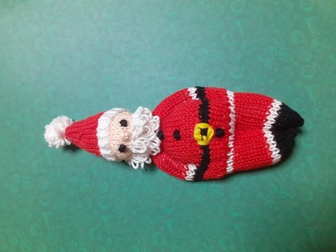 Anleitung Weihnachtsmann gestrickt