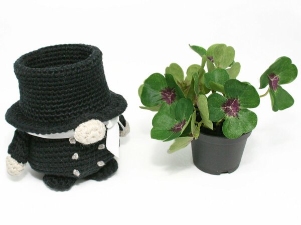 Chimney Sweep Gnome - Lucky Charm - Crochet Pattern