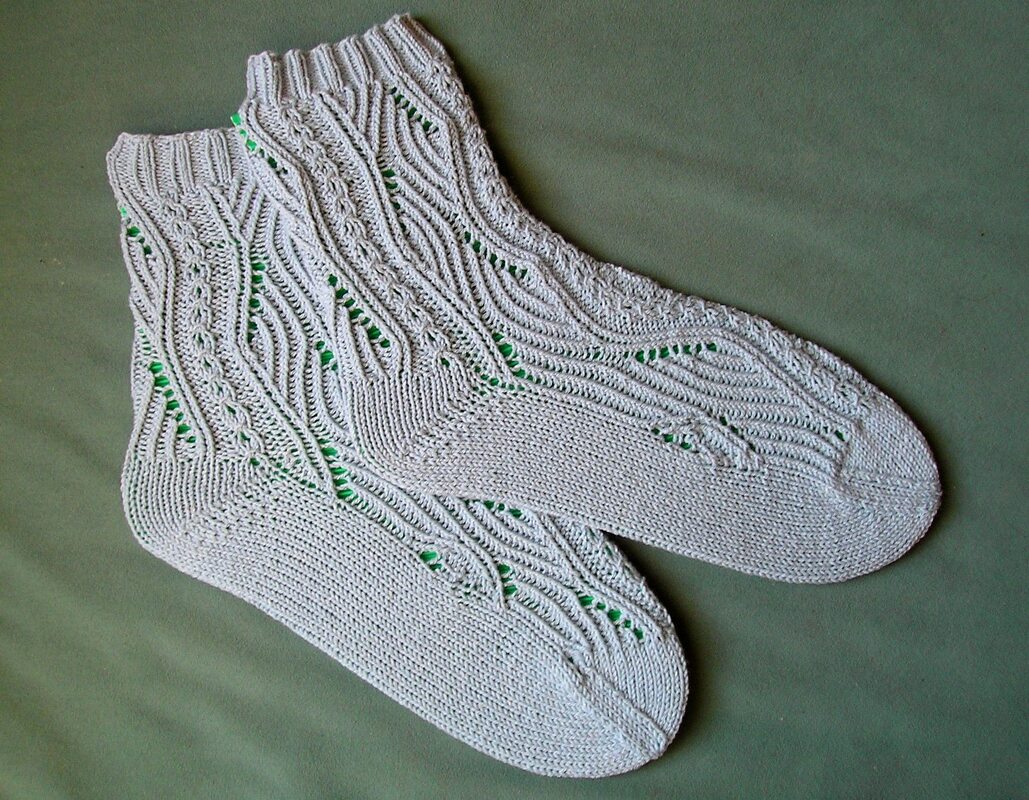 Strickanleitung Socken "Tiffany" - Bild 3
